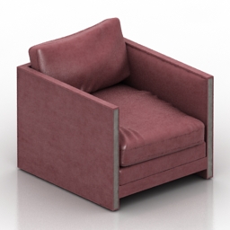 3D Armchair preview