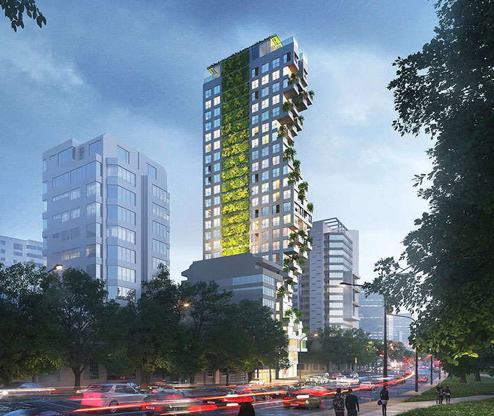 Quorner tower by Safdie Architects, Quito, Ecuador