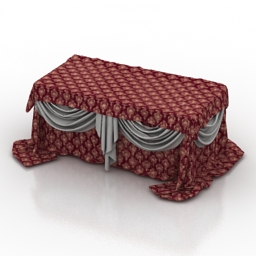 3D Tablecloth preview