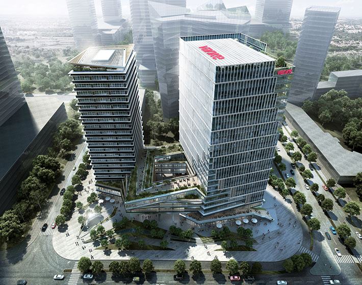 Olympic Vanke Centre, Hangzhou, China