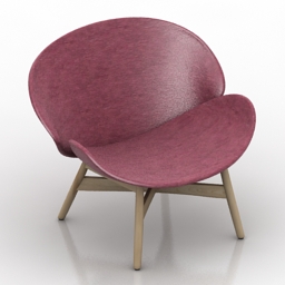 3D Armchair preview
