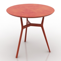 table tribu branch contract table 07660 3D Model Preview #100beee4
