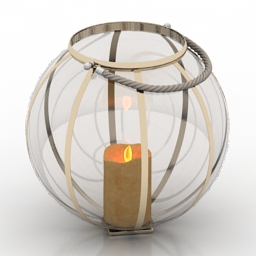 3D Candlestick preview
