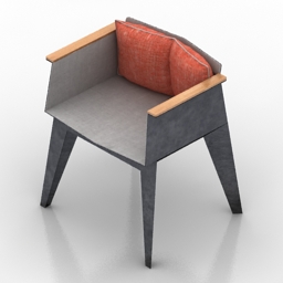 3D Armchair preview