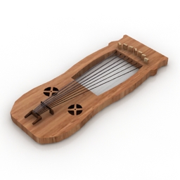 3D Lyre preview