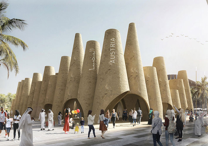 Austrian Pavilion for the EXPO 2020, Dubai, UAE
