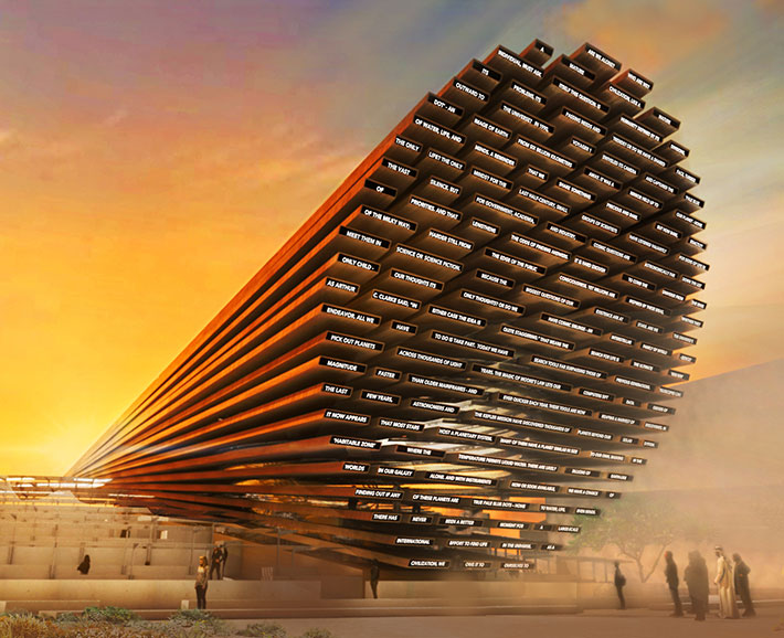 United Kingdom Pavilion For the Dubai 2020 Expo, Dubai, UAE