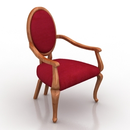 3D Armchair preview