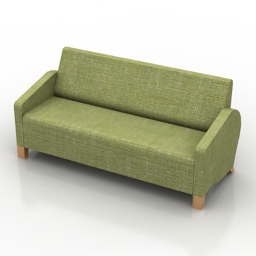 sofa 2 3D Model Preview #f9c481f5
