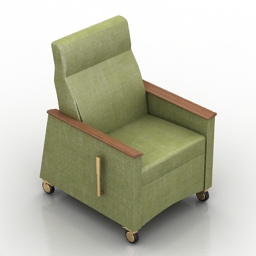 3D Armchair preview