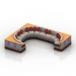 3D Sofa preview