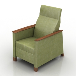 armchair 3 3D Model Preview #ae866bce