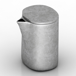 3D Milk jug preview
