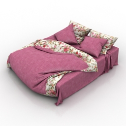 3D Bedclothes preview