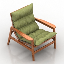 3D Armchair preview