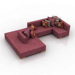 3D Sofa preview