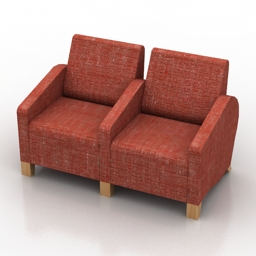 3D Armchair preview