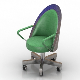 armchair giorgio collection monte carlo 3D Model Preview #86bb7f62