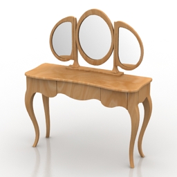 3D Dressing table preview