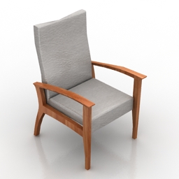 3D Armchair preview