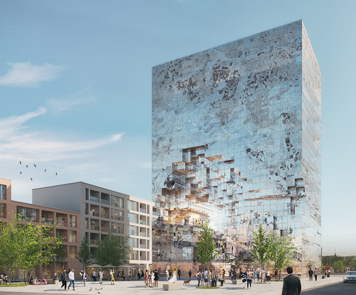 The Milestone by MVRDV, Esslingen am Necker, Germany
