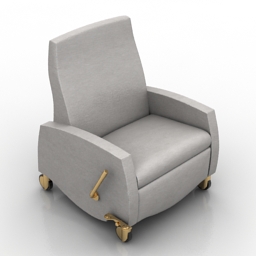3D Armchair preview