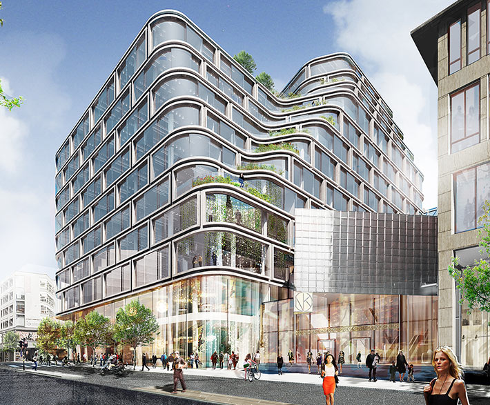 'Hasten 21' mixed-use development, Stockholm, Sweden