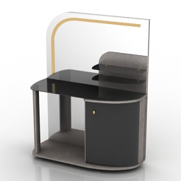 3D Dressing table preview
