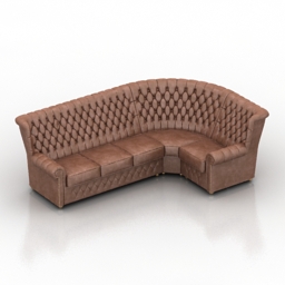 sofa 3 3D Model Preview #c9650c6b