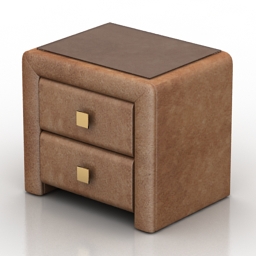 3D Bedside table preview