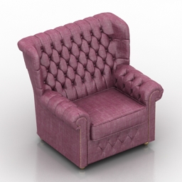 3D Armchair preview