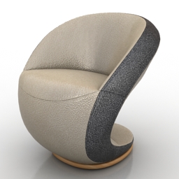 3D Armchair preview