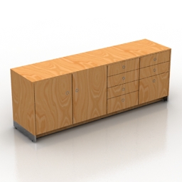 locker 1 3D Model Preview #07e72a42