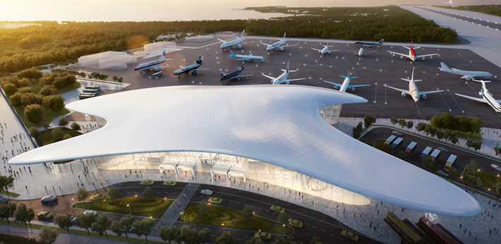 Gelendzhik Airport by Studio Fuksas Gelendzhik, Russia