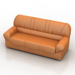 sofa 3 3D Model Preview #d83972ee