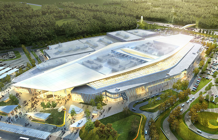 Salaris Transit Center by 5+design, Moscow, Russia