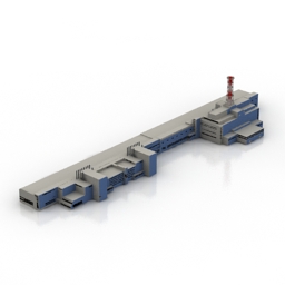 3D Nuclear power plant preview