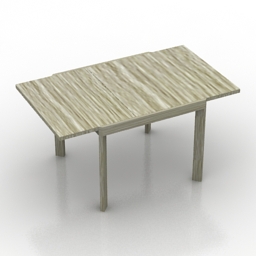 table opened 3D Model Preview #779e6d4d