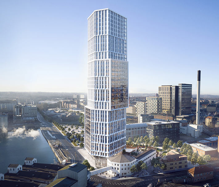 Mindet 6 office building, Aarhus, Denmark