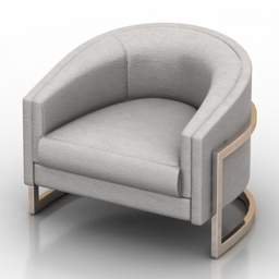 armchair thayer coggin formdecor 3D Model Preview #c927c371