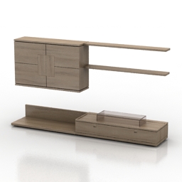 tv stand voglauer v vita 3D Model Preview #17c7d065