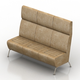 sofa 3 3D Model Preview #a33581f6