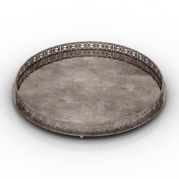 tray 1 3D Model Preview #2916f385