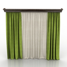 3D Curtain preview
