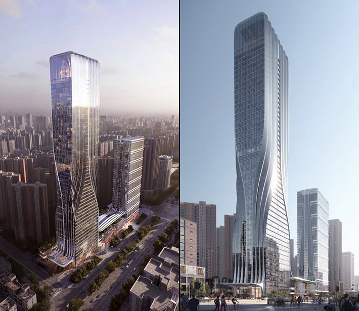 Founder International Financial Center, Wuhan, China