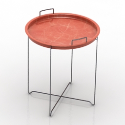 table tray 3D Model Preview #c6c5abd6
