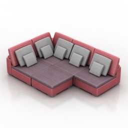 3D Sofa preview