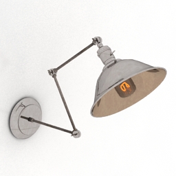 sconce industrial 3D Model Preview #2c6a0a17
