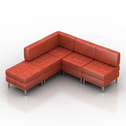 sofa rimini dls 3D Model Preview #46437ec6