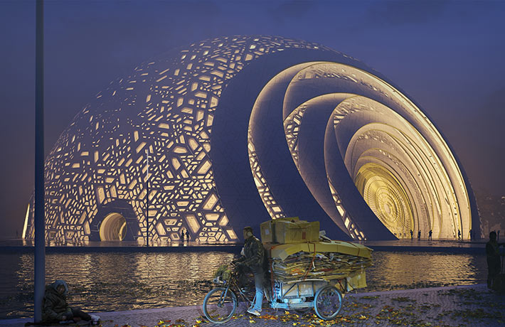 Puzzle Ball Theatre, Guangzhou, China